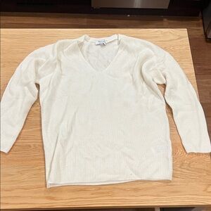 Madewell Cashmere V-Neck Sweater